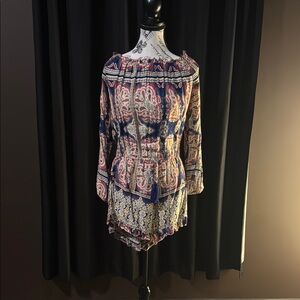 Live 4 Truth Purple Pink Off-Shoulder Jumpsuit Resort Wear